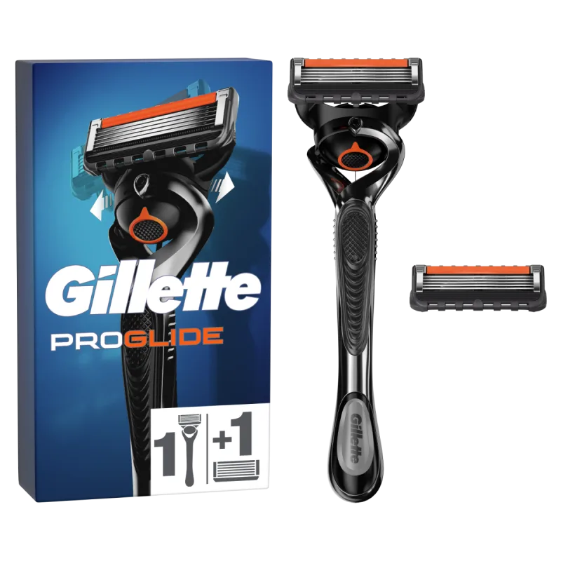 Aparat de ras pentru barbati Proglide + rezerva, 1 bucata, Gillette — preț și oferte