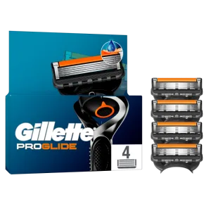Set rezerve aparat de ras Proglide, 4 bucati, Gillette