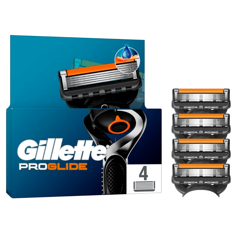 Set rezerve aparat de ras Proglide, 4 bucati, Gillette — preț și oferte