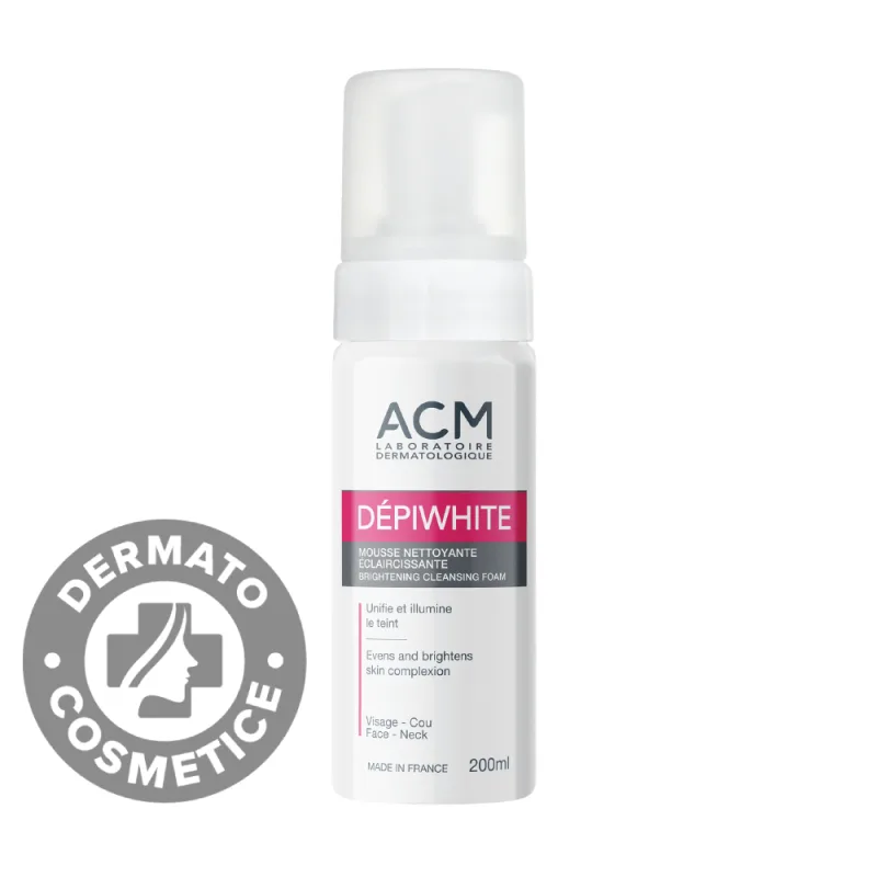 Spuma de curatare cu efect iluminator Depiwhite, 200ml, ACM ACM LABORATOIRE — preț și oferte