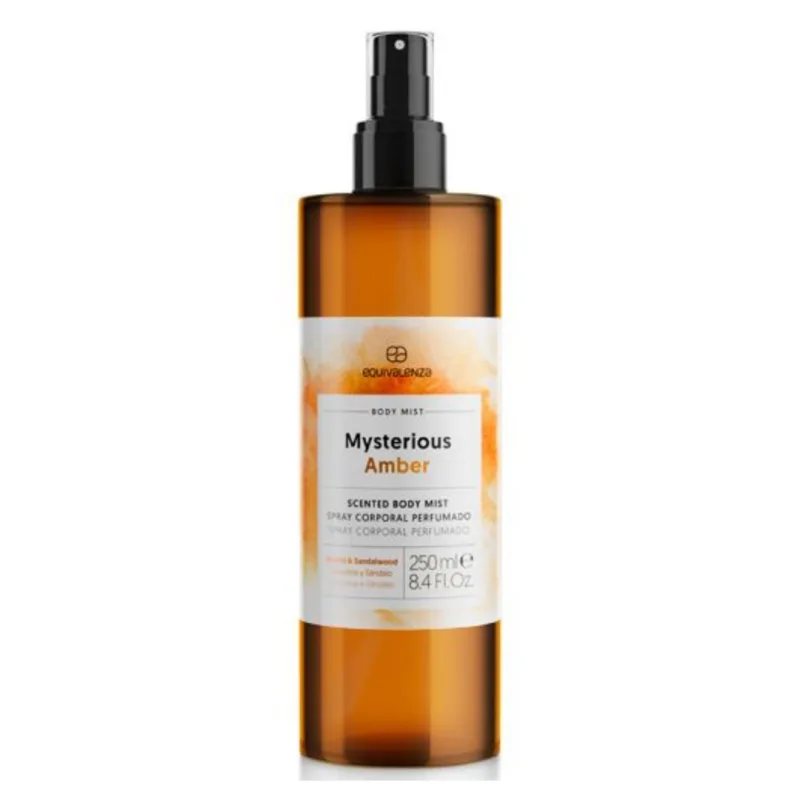 Spray de corp Mysterious Amber, 250 ml, Equivalenza — preț și oferte