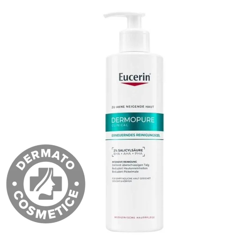 Gel de curatare regenerant DermoPure, 400ml, Eucerin — preț și oferte