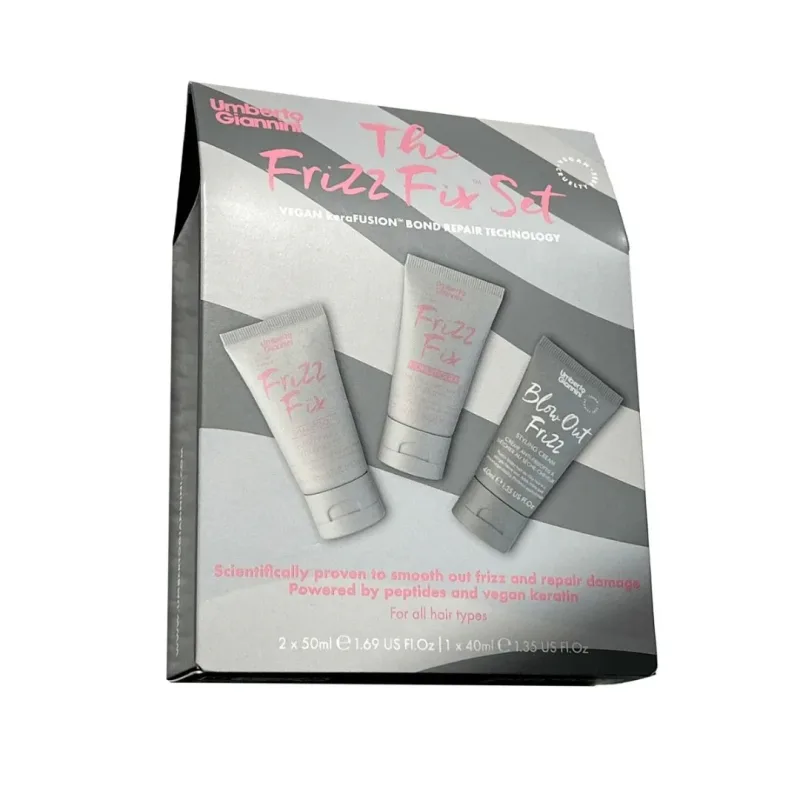 Set travel size pentru par cu efect anti-static The Frizz Fix, 1 bucata, Umberto Giannini — preț și oferte