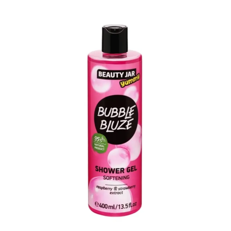 Gel de dus cu extract de zmeura si capsuni Bubble Bluze, 400ml, Beauty Jar — preț și oferte