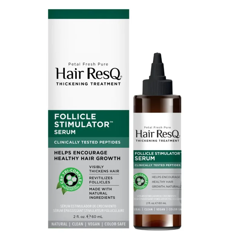 Ser tratament pentru indesirea si stimularea cresterii parului Petal Fresh Pure, 60ml, Hair ResQ — preț și oferte