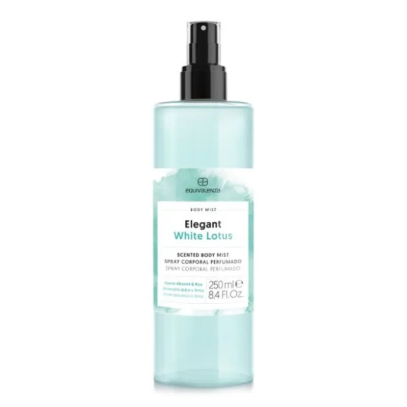 Spray de corp Elegant White Lotus, 250 ml, Equivalenza — preț și oferte