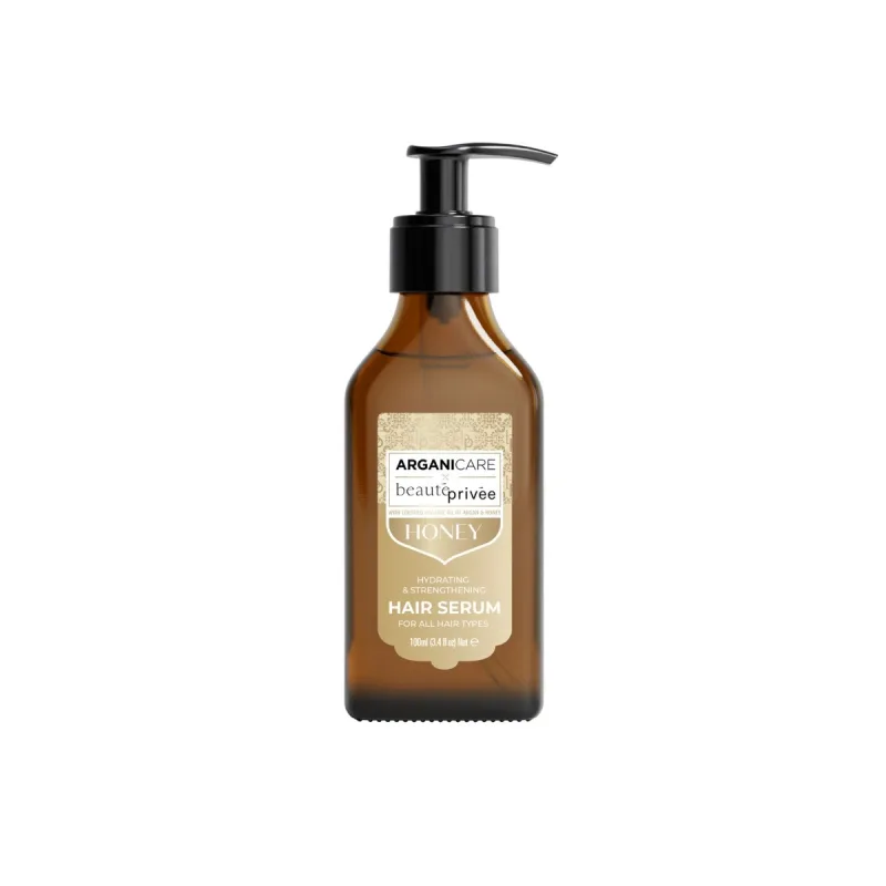 Ser hidratant si fortifiant pentru par cu ulei de argan & miere Beaute privee, 100ml, Arganicare — preț și oferte