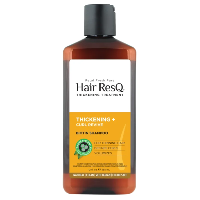 Sampon tratament pentru indesirea parului cret cu Biotina Petal Fresh Pure, 355ml, Hair ResQ — preț și oferte