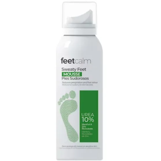 Spuma pentru picioare antiperspiranta 10% uree, 75ml, Feet Calm — preț și oferte