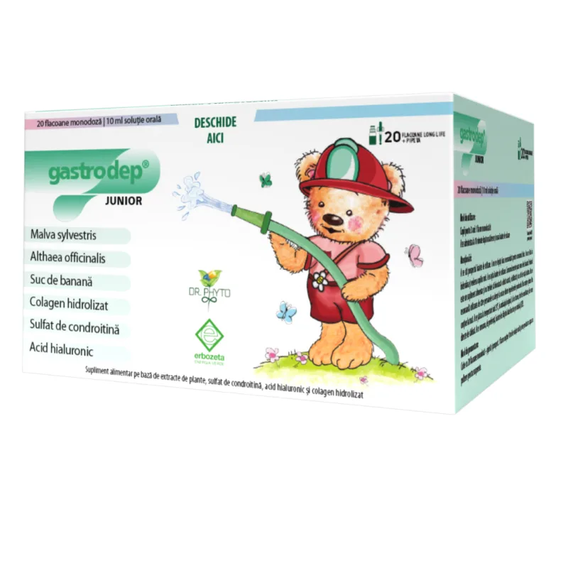 Gastrodep junior, 20 flacoane*10ml, Dr.Phyto DR. PHYTO — preț și oferte