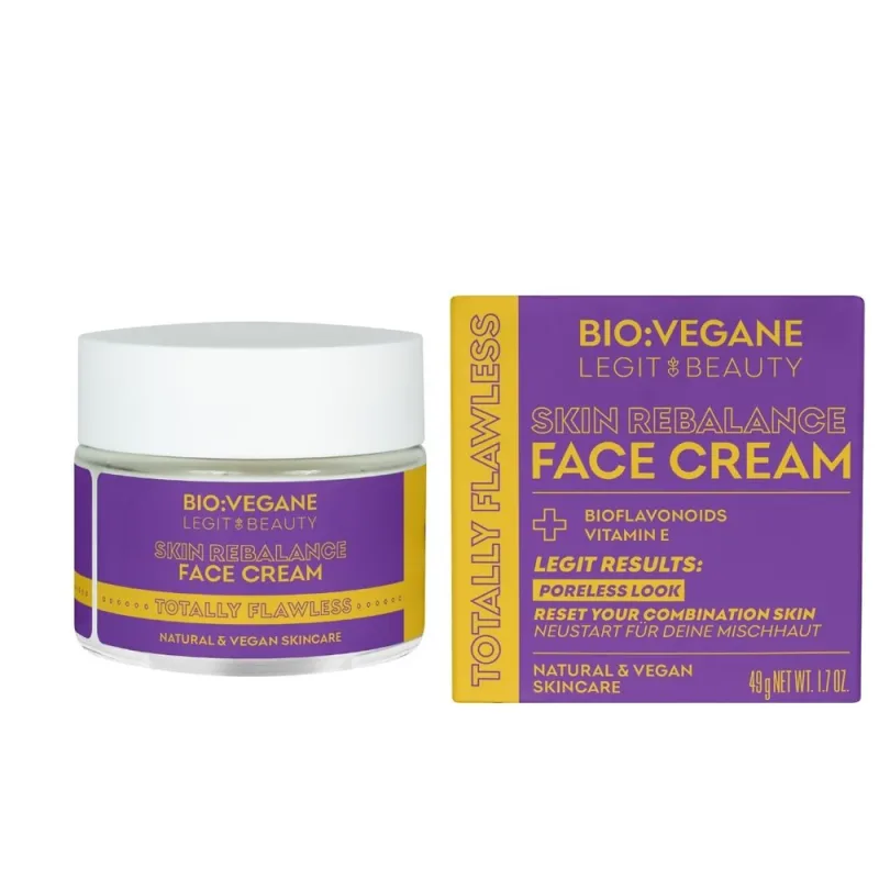 Crema de fata Totally Flawless Legit Beauty, 50ml, Bio:Vegane — preț și oferte