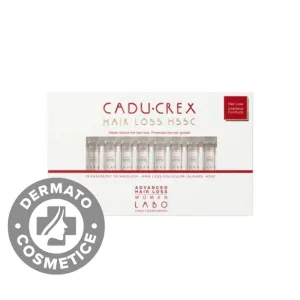 Tratament impotriva caderii severe a parului pentru femei Cadu Crex, 40 fiole, Labo
