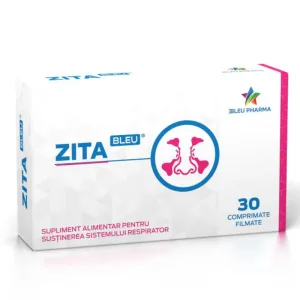 Zita Bleu, 30 comprimate filmate, Bleu Pharma
