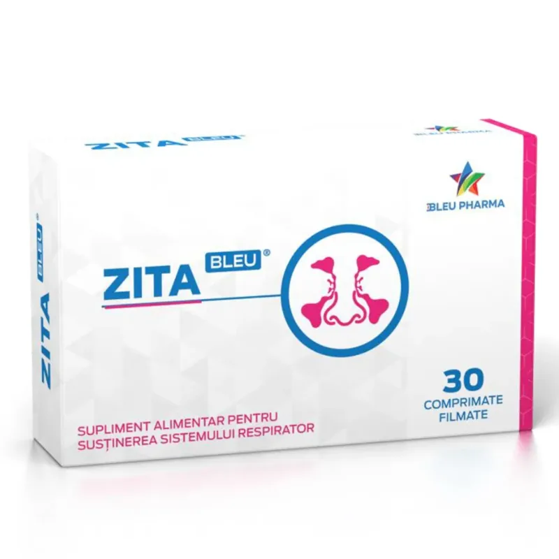Zita Bleu, 30 comprimate filmate, Bleu Pharma — preț și oferte