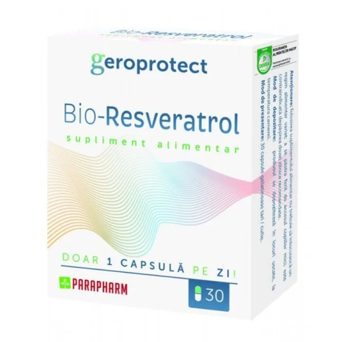Bio-Resveratrol, 30 capsule, Parapharm — preț și oferte