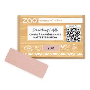 Fard de pleoape, mat, 208 Nude, Zao