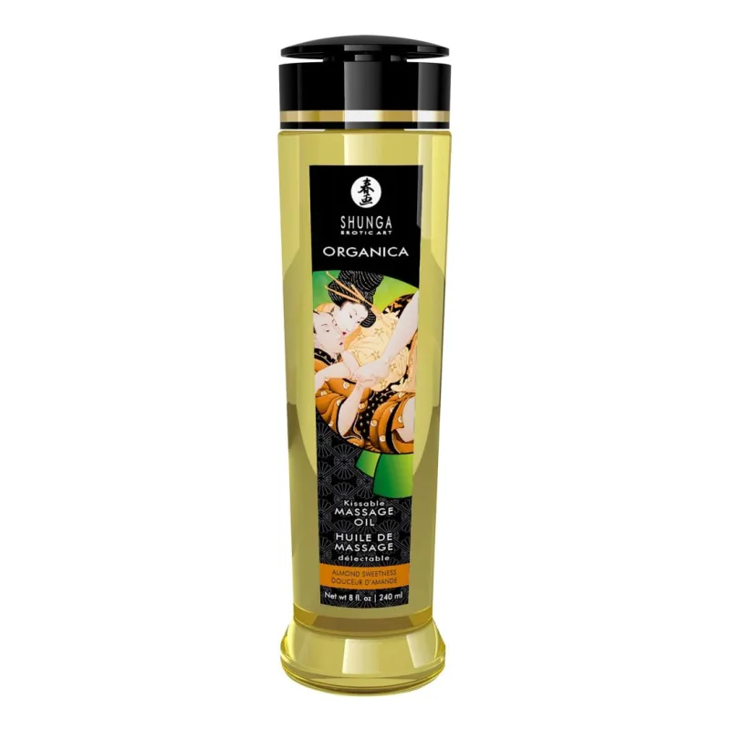 Ulei de masaj erotic Organica Almond, 240ml, Shunga Erotic Art — preț și oferte