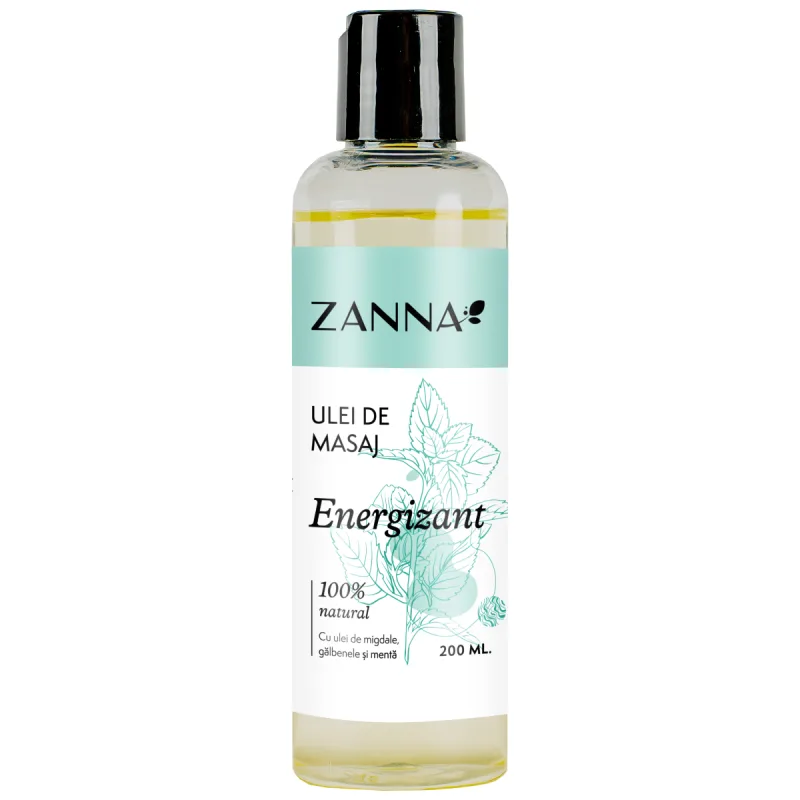 Ulei de masaj Energizant, 200ml, Zanna — preț și oferte