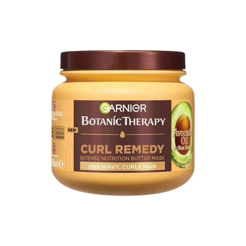 Masca pentru parul uscat ondulat si cret Botanic Therapy Avocado Oil, 340ml, Garnier — preț și oferte