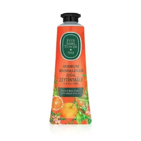 Crema de maini si de corp cu ulei natural de masline Bodrum Mandarin, 50ml, Eyüp Sabri Tuncer — preț și oferte