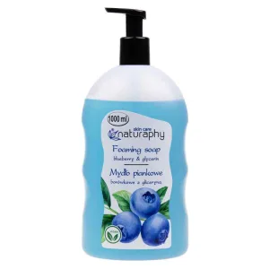 Sapun spuma cu aroma de afine, 1000ml, Naturaphy