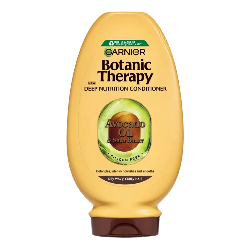 Balsam pentru parul uscat ondulat si cret Botanic Therapy Avocado Oil, 200ml, Garnier — preț și oferte