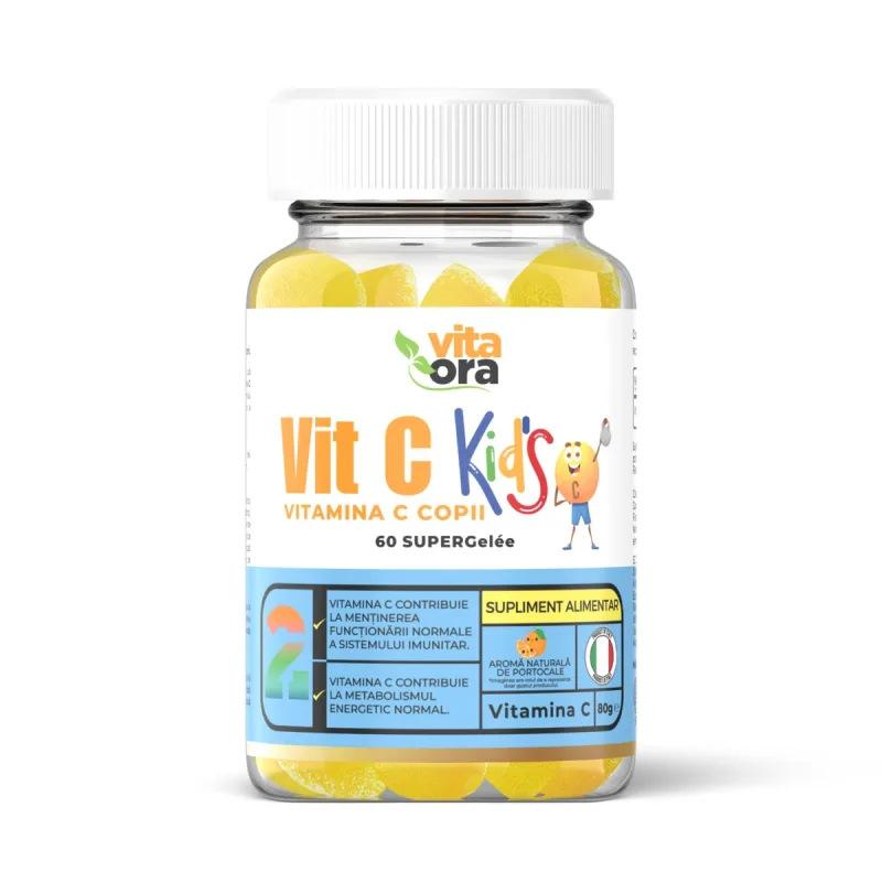 Vitamina C pentru copii, 60 jeleuri, Vita Ora — preț și oferte