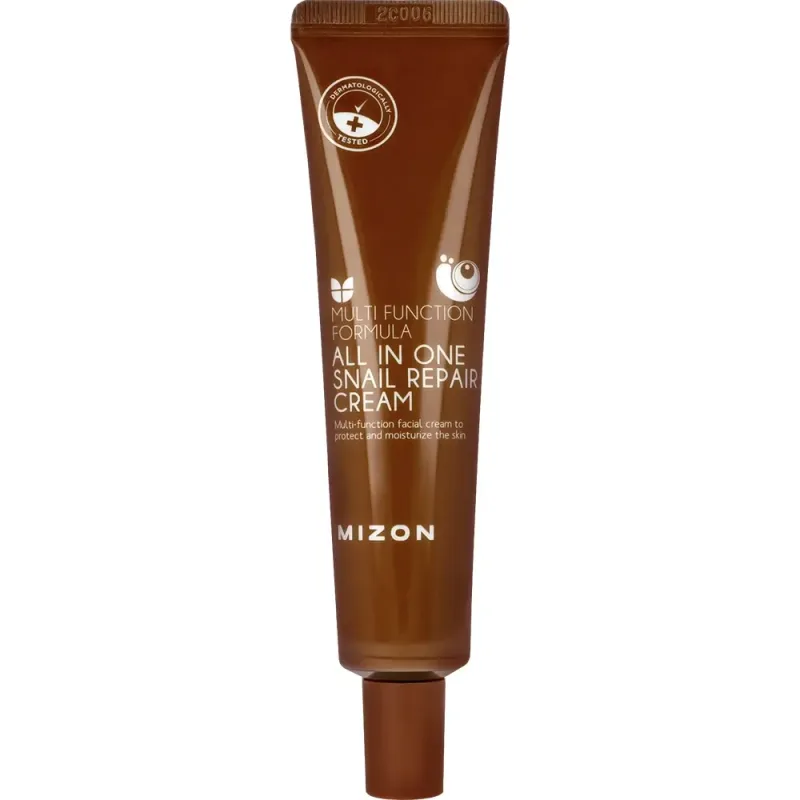 Crema de fata reparatoare cu extract de melc All In One, 35ml, Mizon — preț și oferte