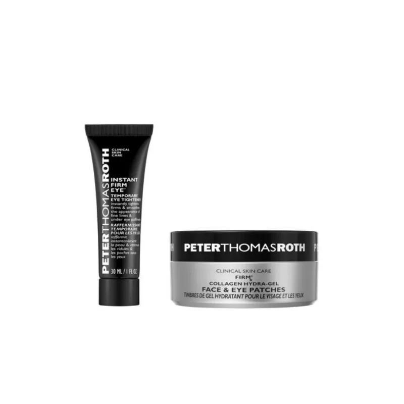 Set Tratament pentru ochi Instant Firmx Eye, 30ml + Patchuri pentru ochi Collagen Hydra-Gel Firmx, 90 bucati, Peter Thomas Roth — preț și oferte