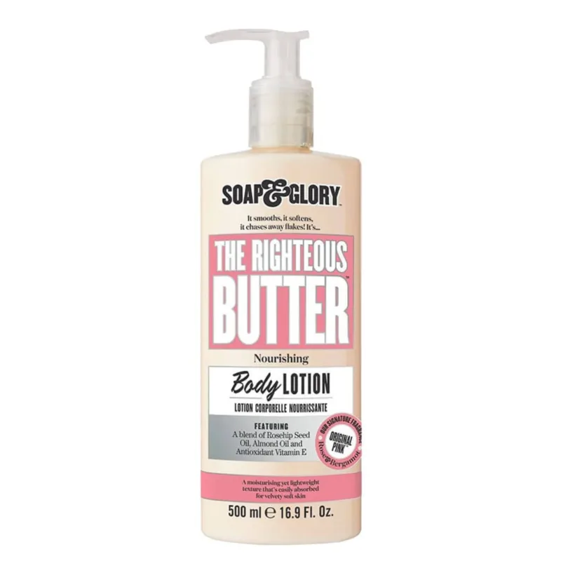 Lotiune de corp Original Pink The Righteous Butter, 500ml, Soap&Glory — preț și oferte