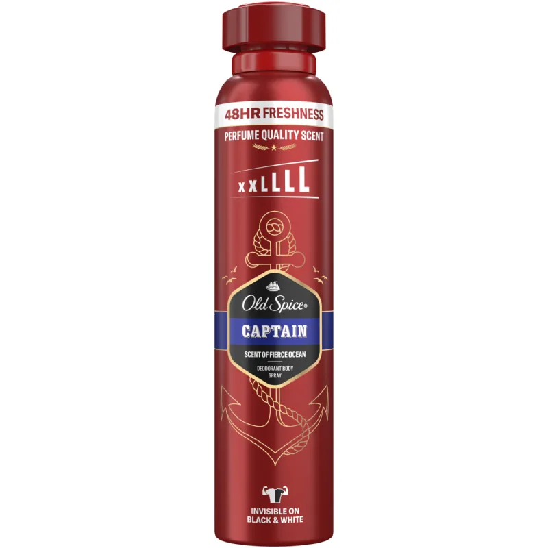 Deodorant spray pentru barbati Captain, 250ml, Old Spice — preț și oferte
