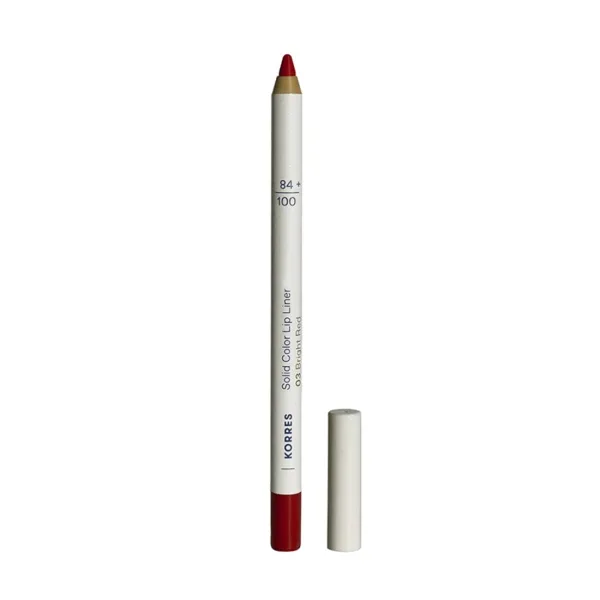 Creion contur buze 03 Bright Red, 1.2g, Korres — preț și oferte