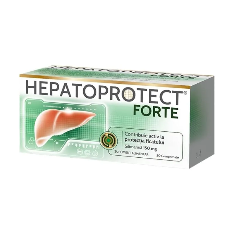 Hepatoprotect Forte, 50 comprimate, Biofarm — preț și oferte