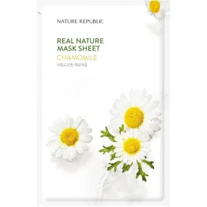 Masca de fata cu musetel Real Nature, 23g, Nature Republic