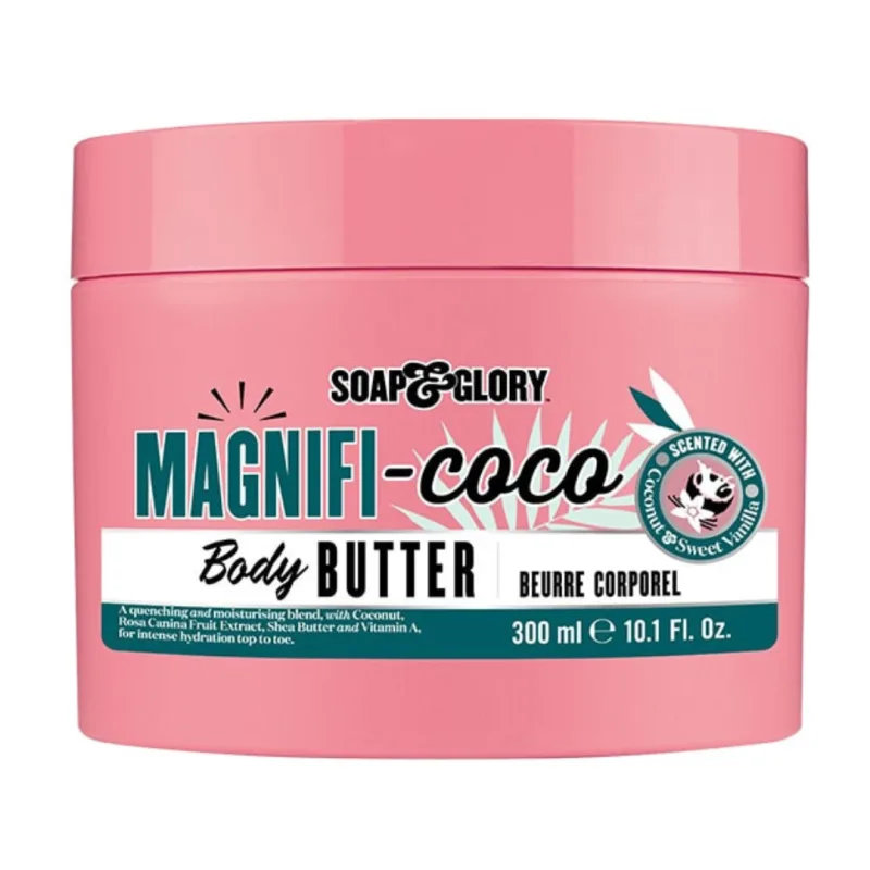Unt de corp MagnifiCoco Coconut&Sweet Vanilla, 300ml, Soap&Glory — preț și oferte
