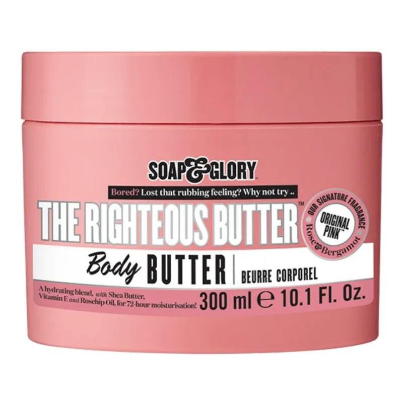 Unt de corp Original Pink The Righteous Butter, 300ml, Soap&Glory — preț și oferte
