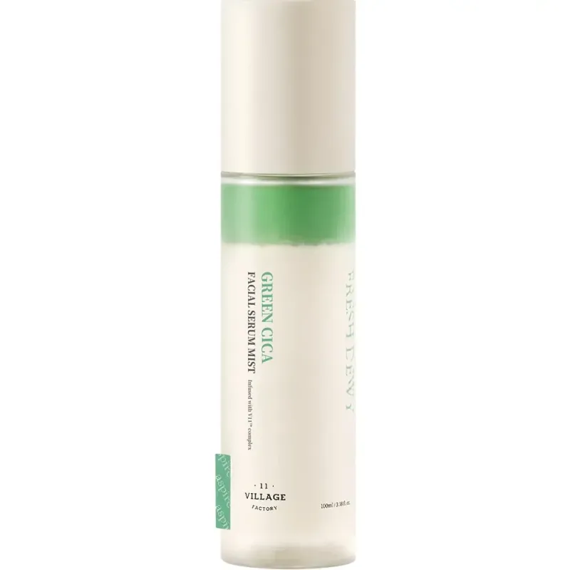 Ser facial calmant tip spray Green Cica Fresh Dewy, 100ml, Village 11 Factory — preț și oferte