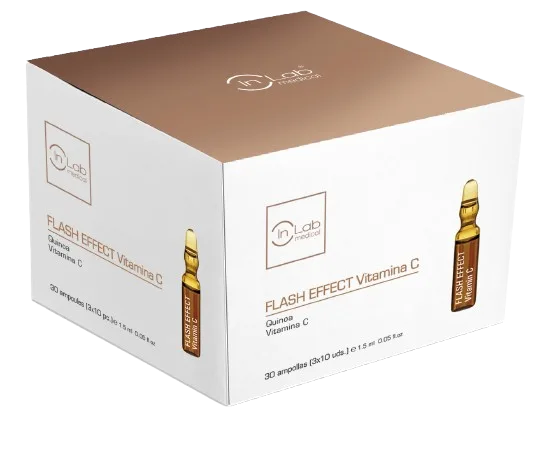 Fiole cu vitamina C Flash Effect, 30 x 1.5ml, InLab Medical — preț și oferte