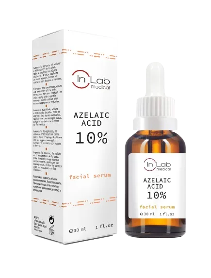 Ser pentru fata concentrat cu 10% acid azelaic, 30ml, InLab Medical — preț și oferte