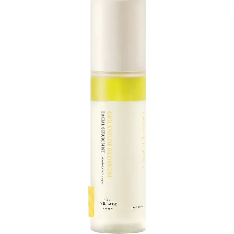 Ser facial nutritiv tip spray Geranium Blossom Fresh Dewy, 100ml, Village 11 Factory — preț și oferte