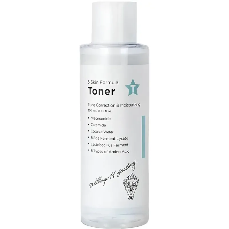 Toner nutritiv pentru fata T Skin Formula, 250ml, Village 11 Factory — preț și oferte