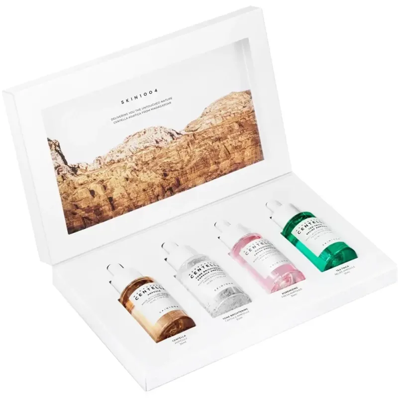 Set Ser pentru hidratarea intensiva a tenului Madagascar Centella Ampoule 4 x 30ml, Skin1004 — preț și oferte