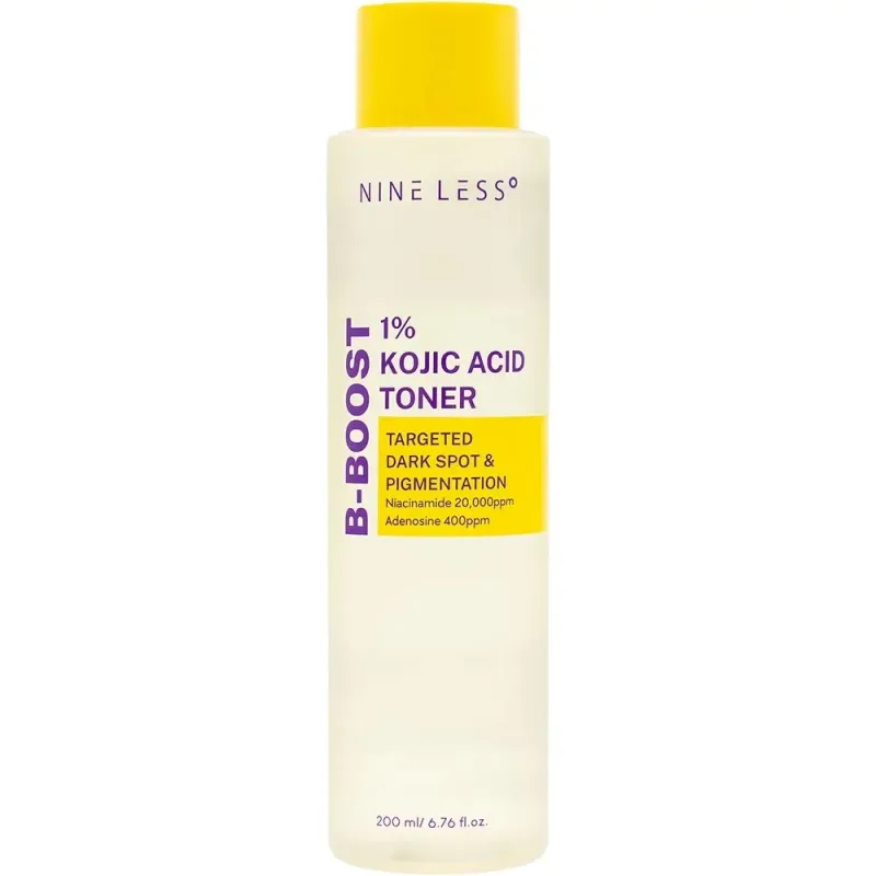 Toner pentru fata 1% Acid Kojic B-Boost, 200ml, Nine Less — preț și oferte