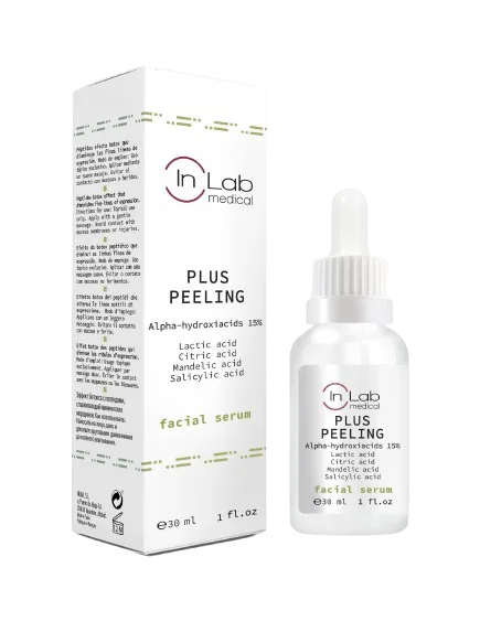 Ser pentru fata concentrat Plus Peeling, 30ml, InLab Medical — preț și oferte