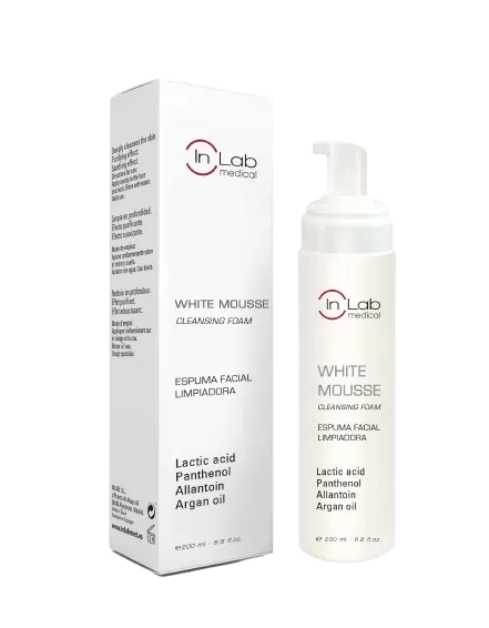 Spuma de curatare White Mousse, 200ml, InLab Medical — preț și oferte