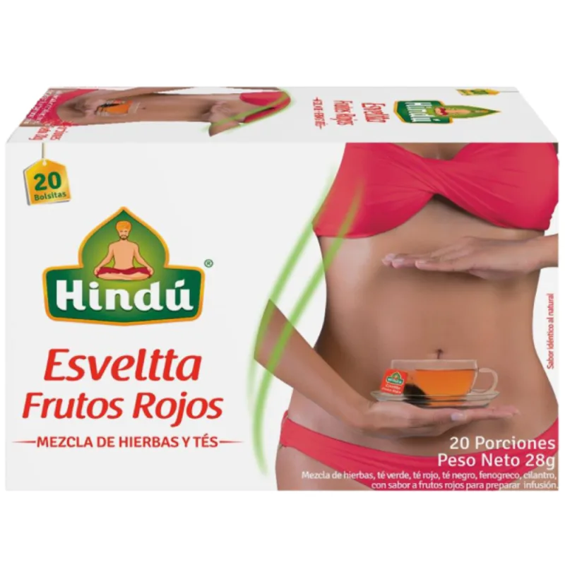 Ceai cu fructe rosii Esveltta, 28g, Hindu — preț și oferte