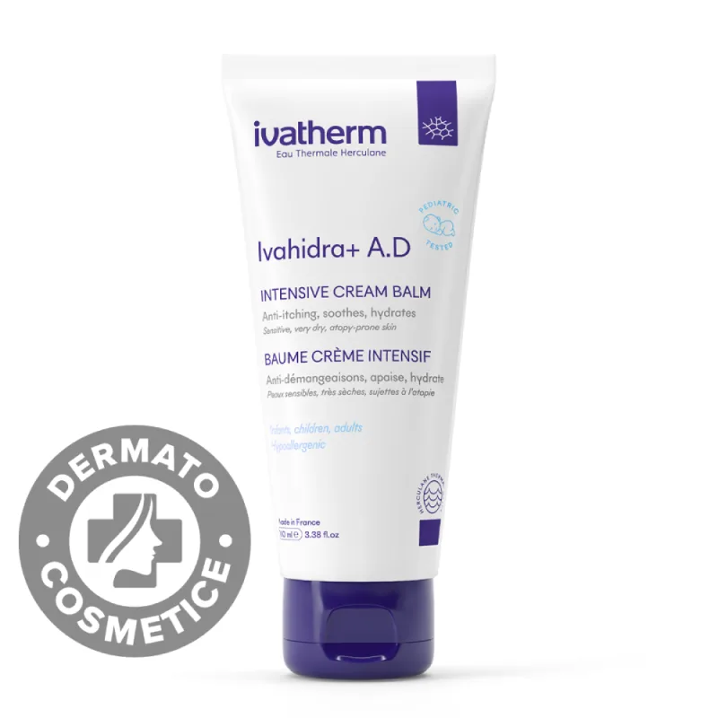 Crema balsam intens emolienta Ivahidra+ A.D, 100ml, Ivatherm — preț și oferte