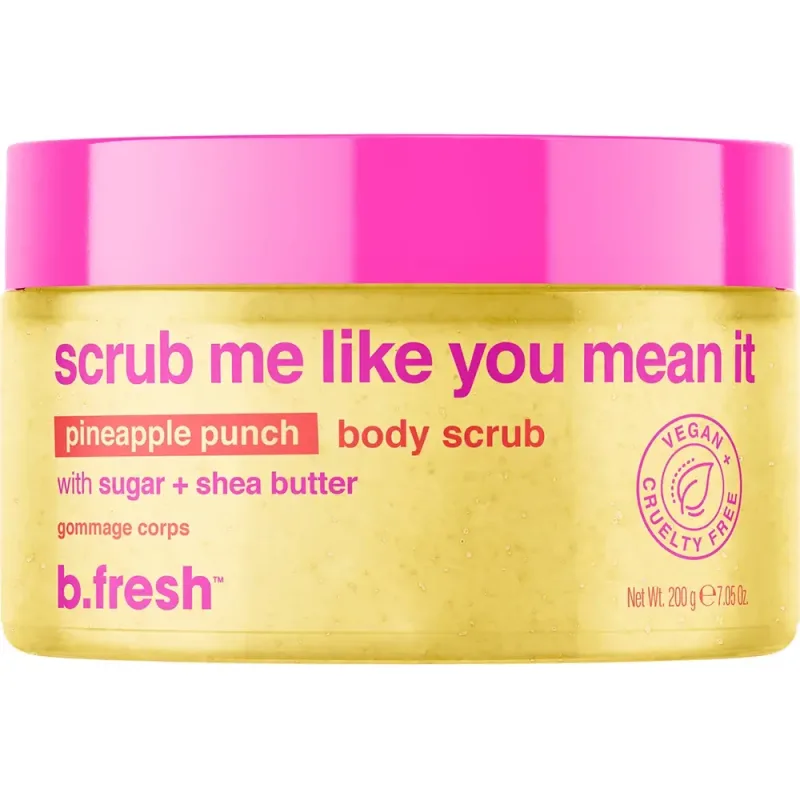 Scrub pentru corp cu extract de ananas Scrub me like you mean it, 200ml, B.fresh — preț și oferte