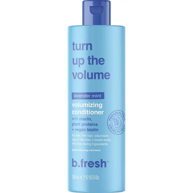 Balsam de par pentru volum cu biotina vegana Turn Up the Volume, 355ml, B.fresh — preț și oferte