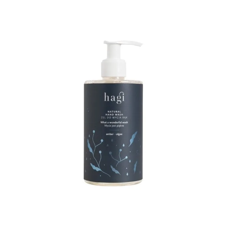 Sapun lichid pentru maini cu ambra si alge, 300ml, Hagi — preț și oferte